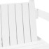 Set de cama y banco con techo madera de pino blanco 80x200
