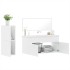 Juego de muebles de baño 3 pzas madera contrachapada