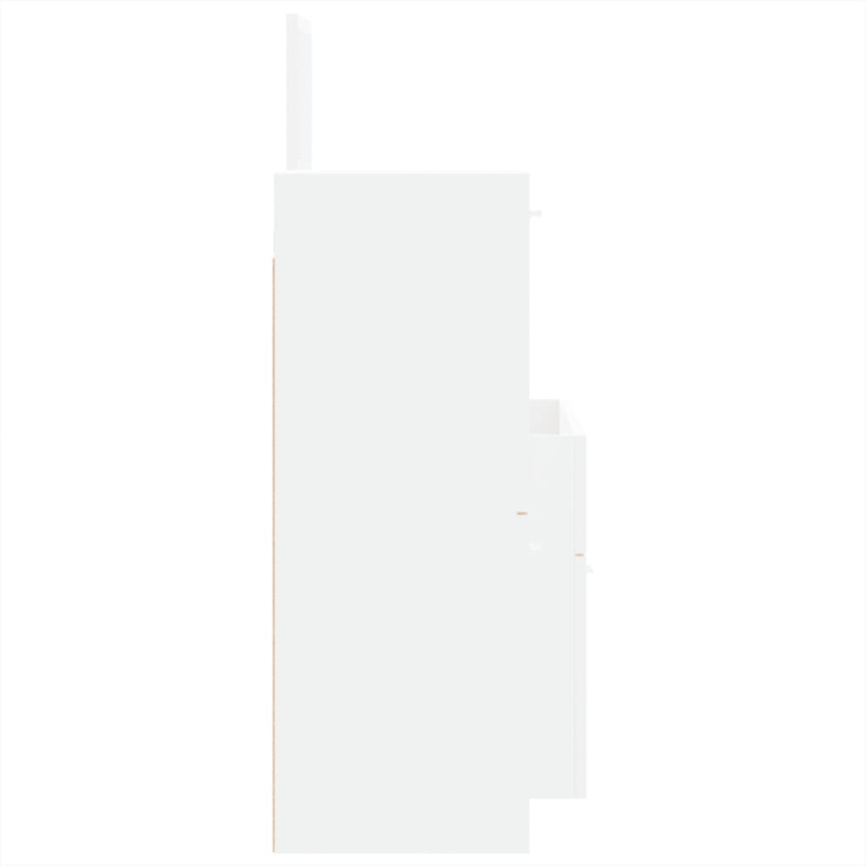 Juego de muebles de baño 3 pzas madera contrachapada