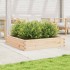 Jardinera de madera maciza de pino 110x110x23