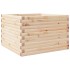 Jardinera de madera maciza de pino 70x70x45,5