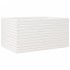 Jardinera de madera maciza de pino blanco 90x60x45,5
