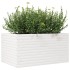 Jardinera de madera maciza de pino blanco 90x60x45,5