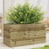 Jardinera madera de pino impregnada 90x40x45,5