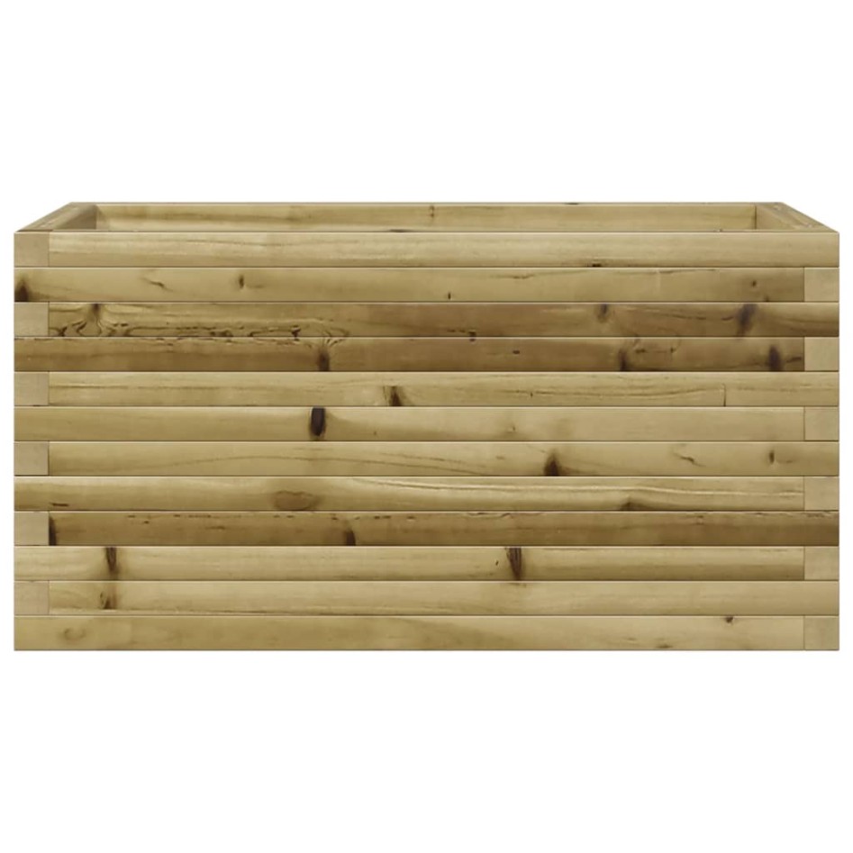 Jardinera madera de pino impregnada 90x40x45,5