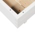 Jardinera de madera maciza de pino blanco 90x90x26,5