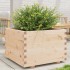 Jardinera de madera maciza de pino 70x70x49,5