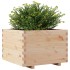 Jardinera de madera maciza de pino 70x70x49,5