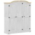Armario Corona madera maciza de pino 151,5x52x186