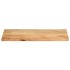 Tablero de mesa borde natural madera maciza mango 120x60x2,5