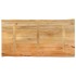 Tablero de mesa borde natural madera maciza mango 120x60x2,5