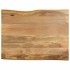 Tablero de mesa borde natural madera maciza mango 100x80x3,8