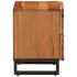 Mesitas de noche 2 uds madera maciza de acacia 40x34x46
