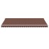 Toldo retráctil manual marrón 500x300