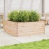 Jardinera de madera maciza de pino 110x110x46