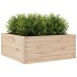 Jardinera de madera maciza de pino 110x110x46