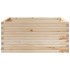 Jardinera de madera maciza de pino 100x100x46