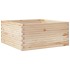 Jardinera de madera maciza de pino 100x100x46