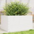 Jardinera de madera maciza de pino blanco 90x60x46