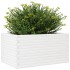 Jardinera de madera maciza de pino blanco 90x60x46