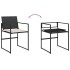 Set de muebles jardín 5 pzas con cojines ratán sintético