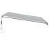 Toldo retráctil automático luz LED antracita blanco