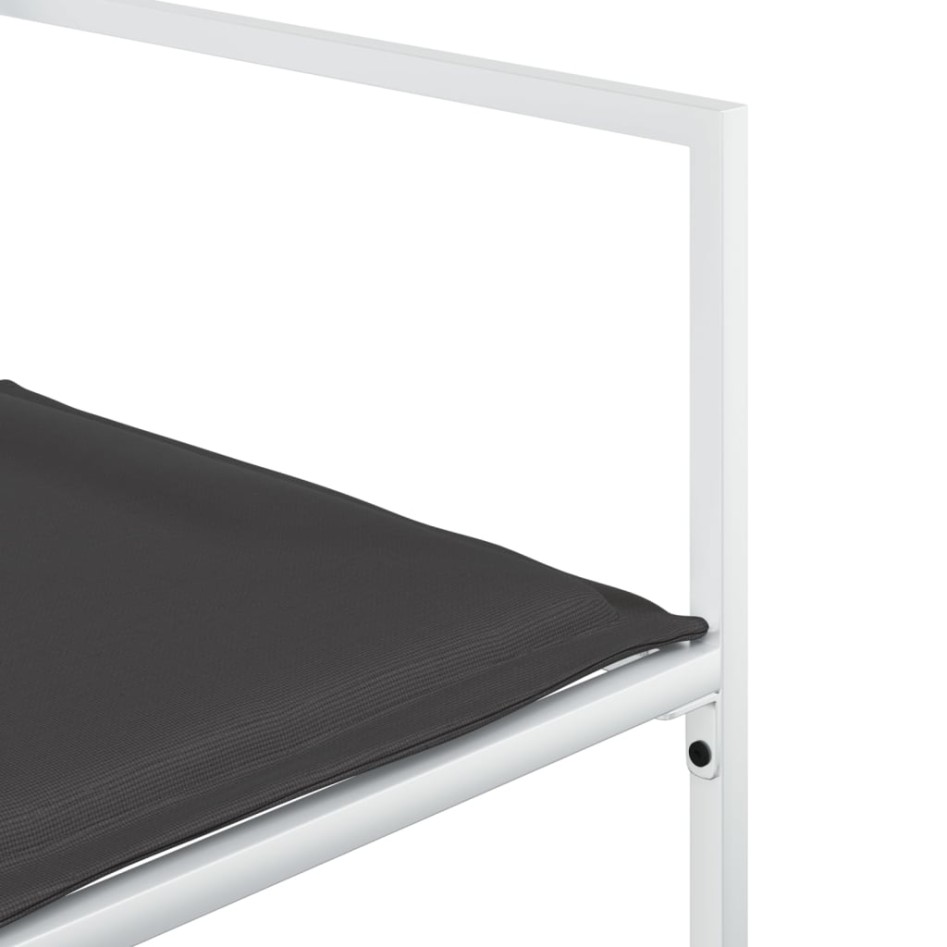 Juego de comedor de jardín 11 pzas con cojines textilene