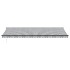 Toldo retráctil automático gris antracita y blanco 600x300