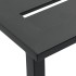 Taburetes de bar 2 unidades acero negro 38x38x80