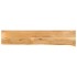 Tablero de mesa borde natural madera maciza mango 140x40x2,5