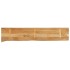 Tablero de mesa borde natural madera maciza mango 140x40x2,5