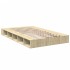 Estructura de cama madera de ingeniería roble Sonoma 120x200