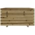 Jardinera madera de pino impregnada 90x90x49,5