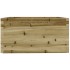 Jardinera madera de pino impregnada 90x90x49,5