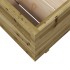 Jardinera madera de pino impregnada 90x90x49,5