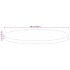 Tablero de mesa redondo madera maciza reciclada Ø 90x3,8