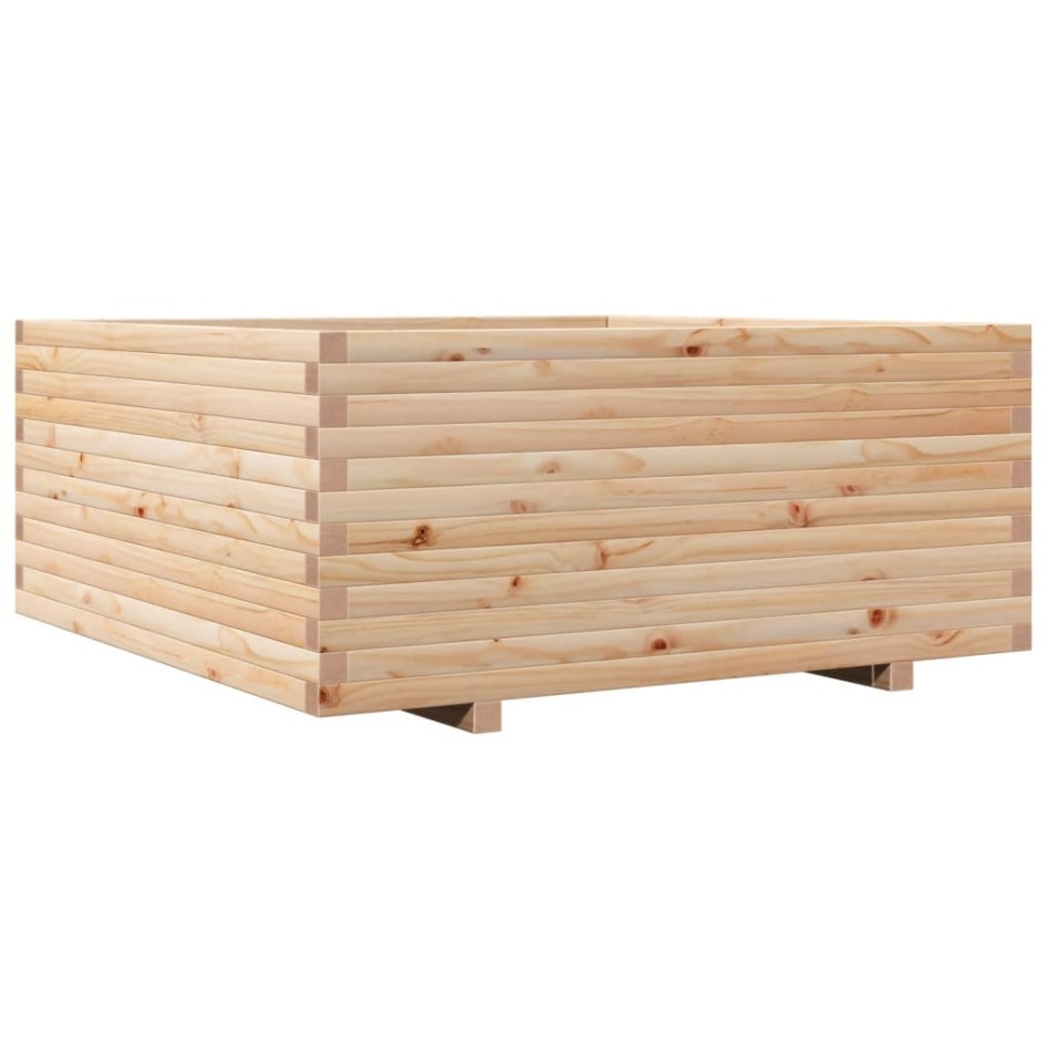 Jardinera madera maciza de pino 110x110x49,5