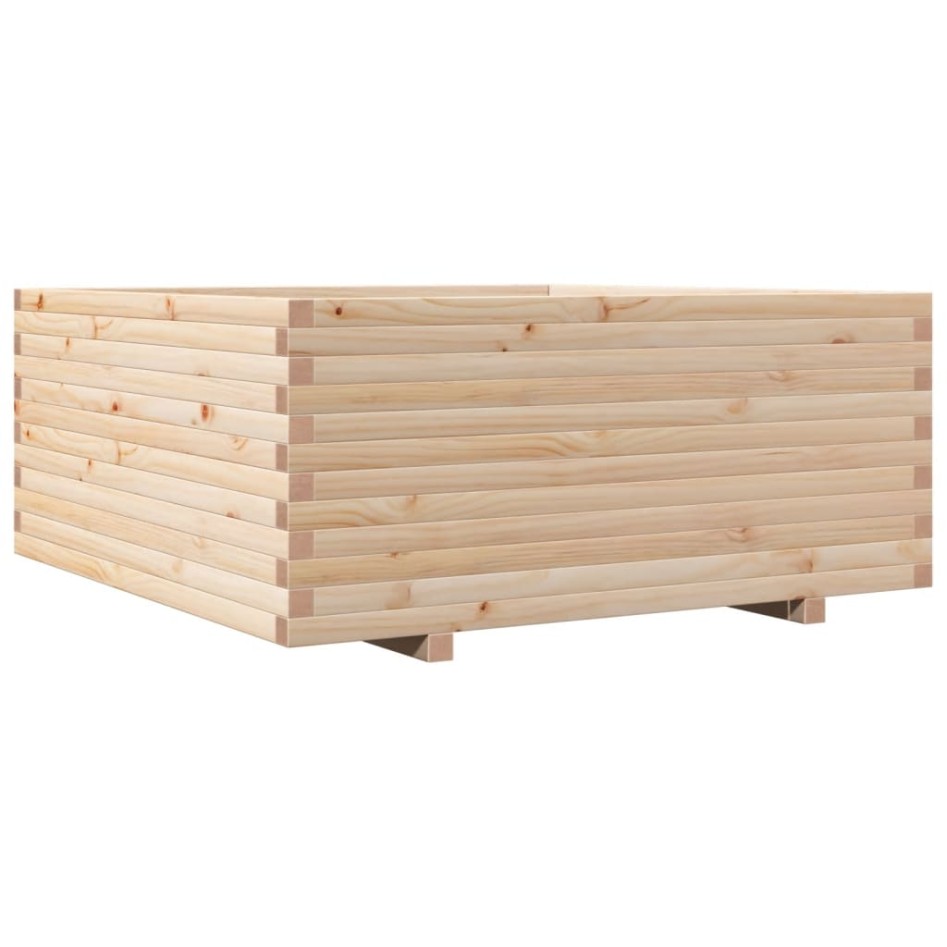 Jardinera madera maciza de pino 110x110x49,5