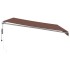 Toldo retráctil automático marrón 450x350
