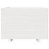 Jardinera madera maciza de pino blanco 70x70x49,5