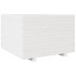Jardinera madera maciza de pino blanco 70x70x49,5
