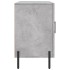 Aparador de madera de ingeniería gris hormigón 100x36x60