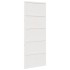 Puerta de granero madera maciza pino blanca 80x208