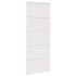 Puerta de granero madera maciza pino blanca 80x208