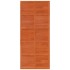 Puerta de granero madera maciza pino marrón miel 90x208