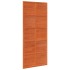 Puerta de granero madera maciza pino marrón miel 90x208
