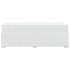 Cama box spring con colchón cuero sintético blanco 90x190