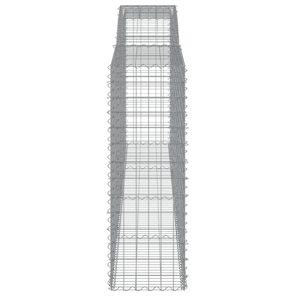 Cesta gaviones forma arco hierro galvanizado 400x50x140/160