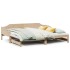 Sofá cama nido madera maciza de pino 90x200