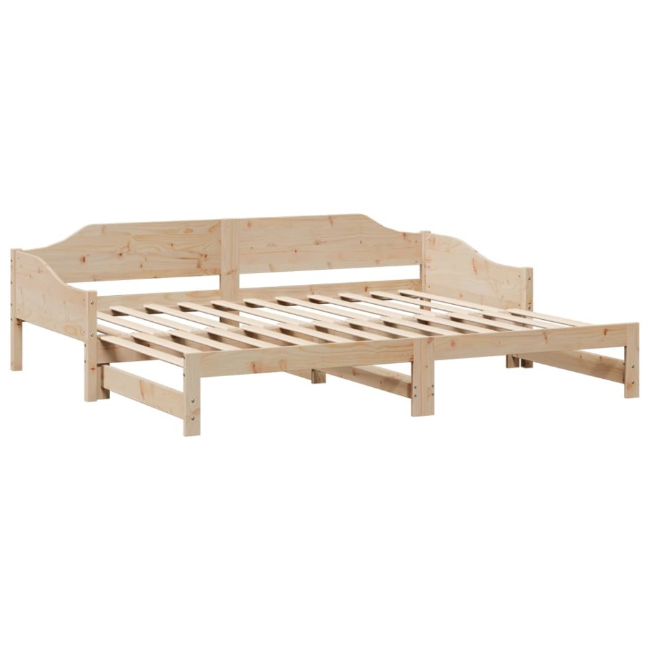 Sofá cama nido madera maciza de pino 90x200